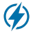 Feature blau Blitz