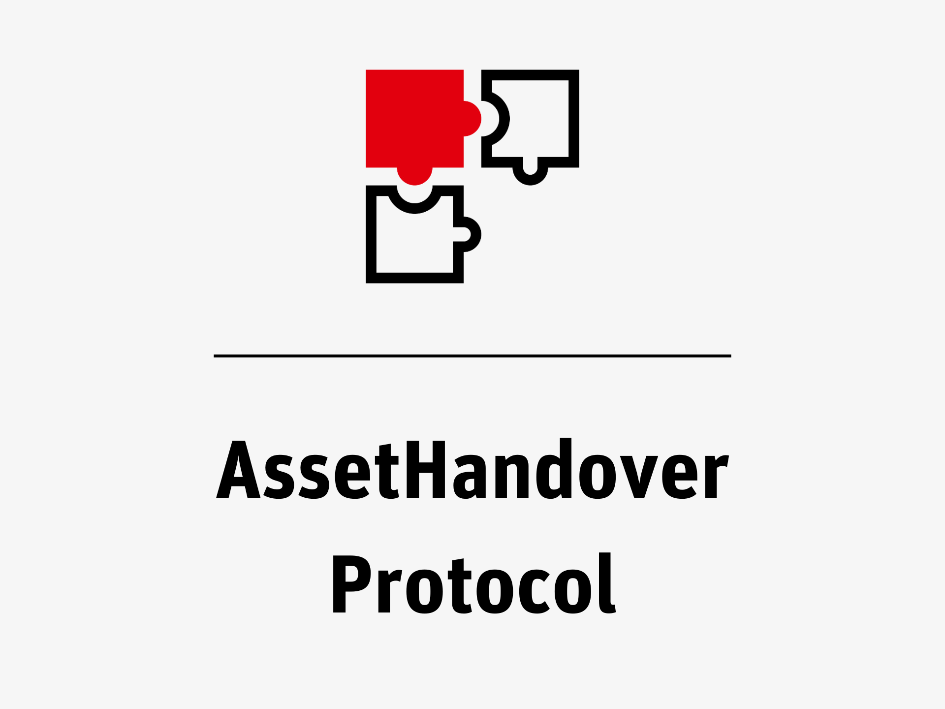 Kachel Asset Handover Protocol neo42 Service Management Depot