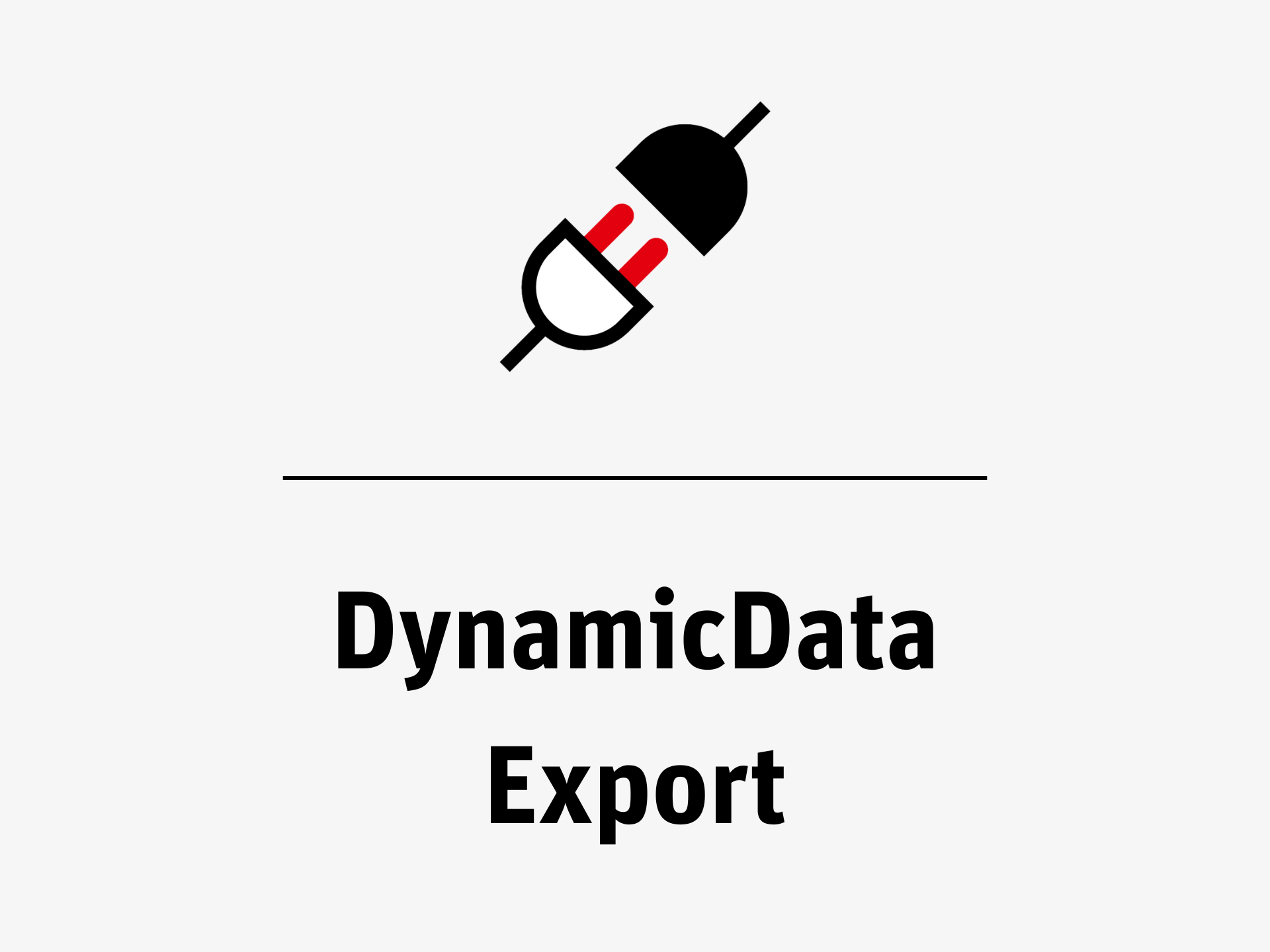 Kachel Dynamic Data Export neo42 Service Management Depot