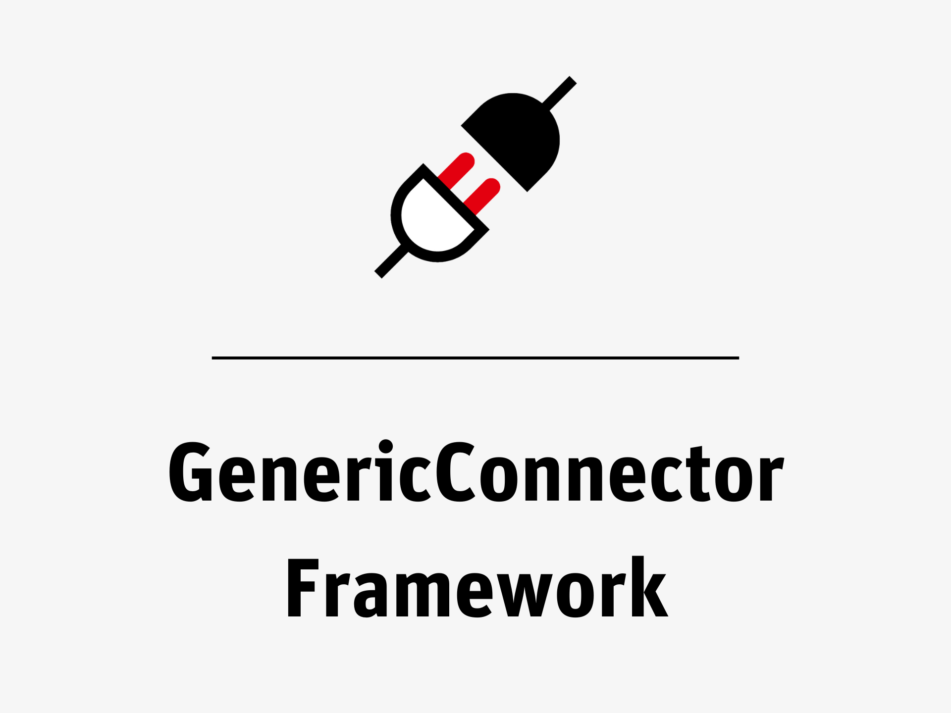 Kachel Generic Connector Framework neo42 Service Management Depot