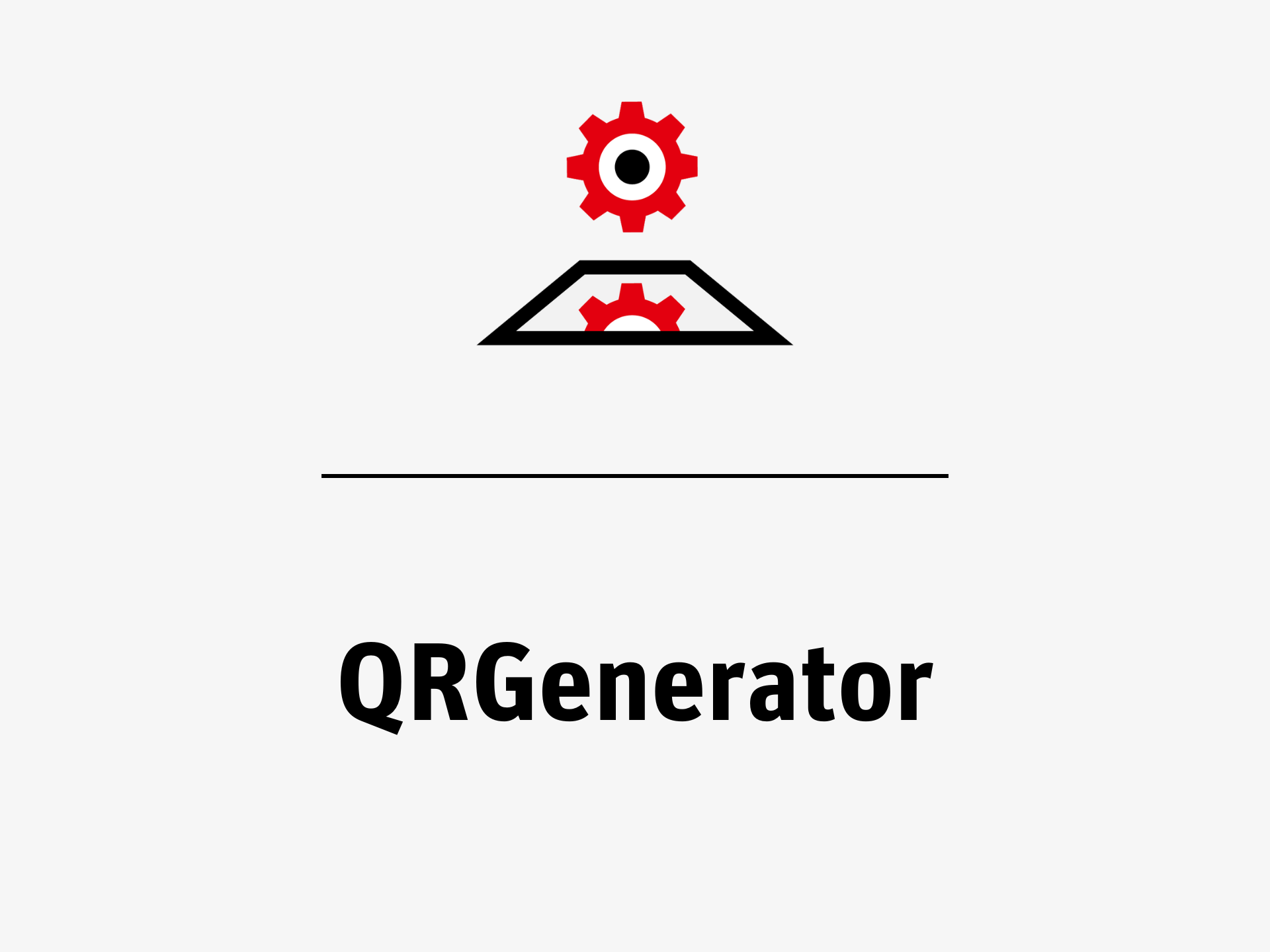 Kachel QRGenerator Service Management Depot SMD