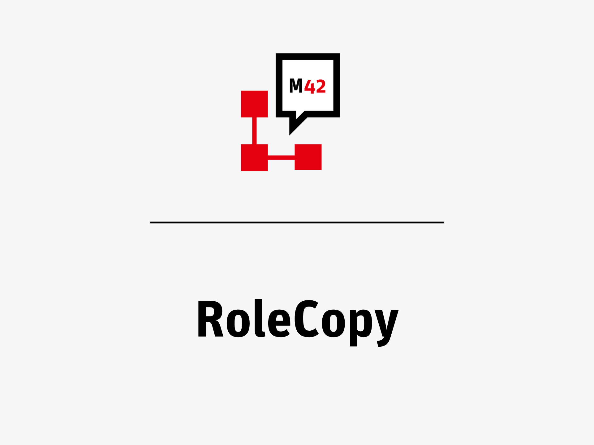 Kachel Role Copy neo42 Service Management Depot