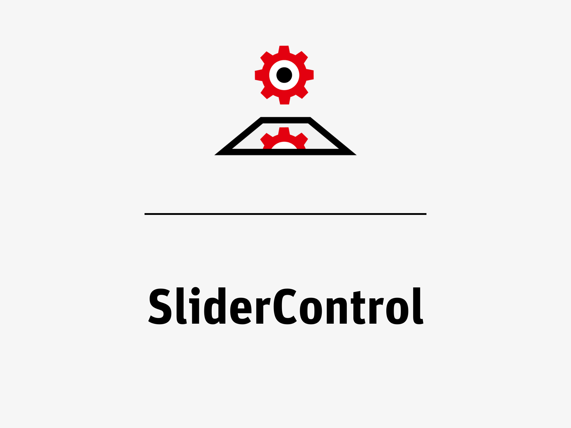 Kachel SliderControl Service Management Depot