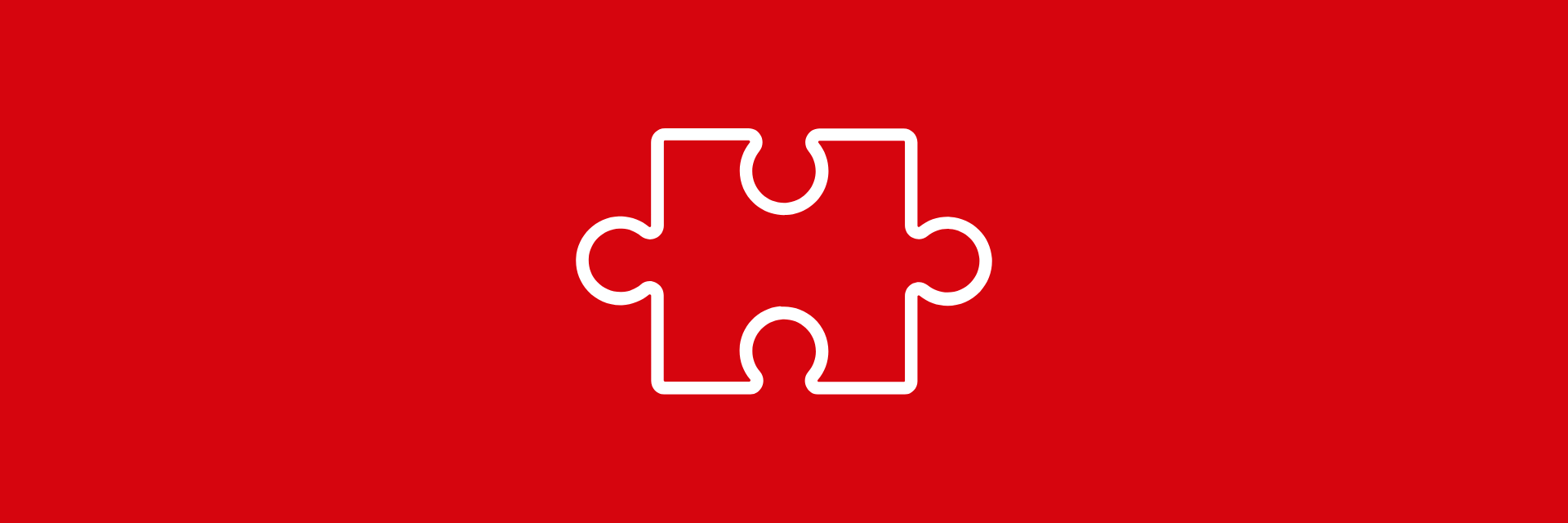 Kachel rot Puzzle