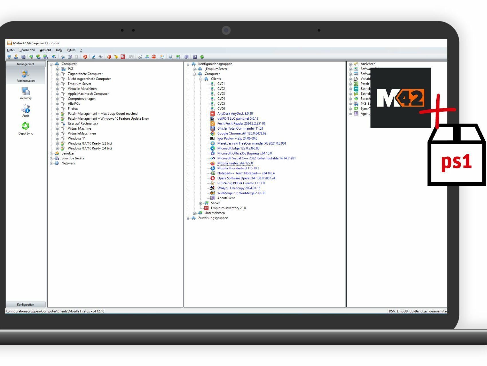 Magazin Ivanti DSM Matrix42 Empirum Softwareverteilung