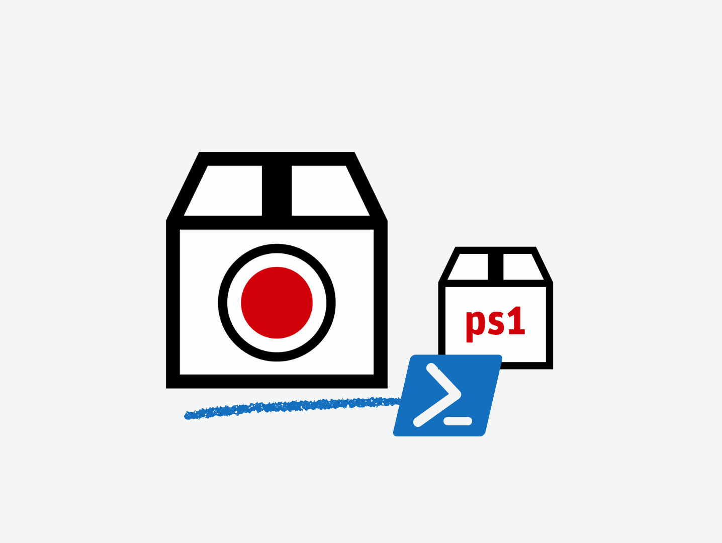 Magazin Pakete auf Knopfdruck Package Recorder