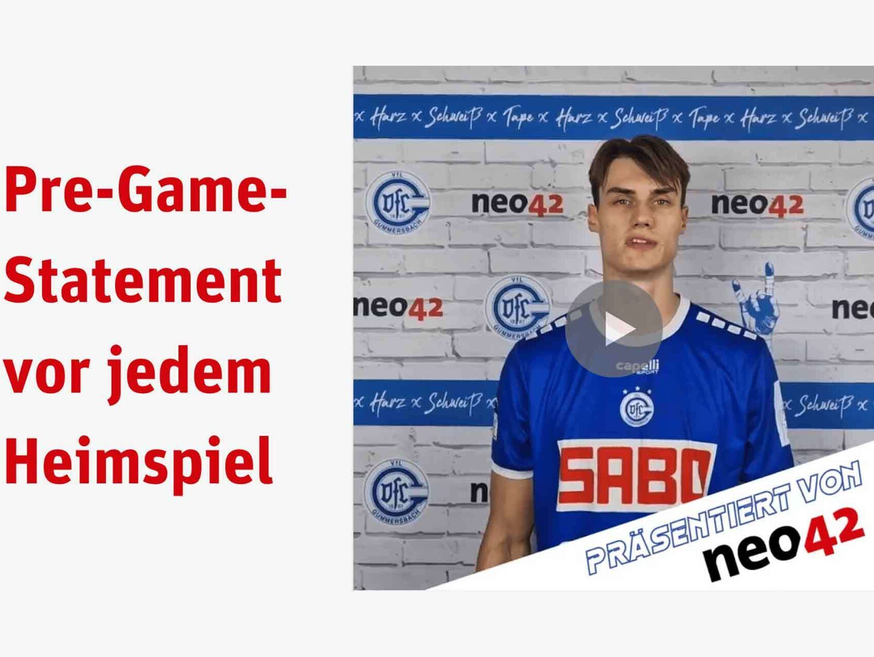 pre game statement VfL Gummersbach neo42