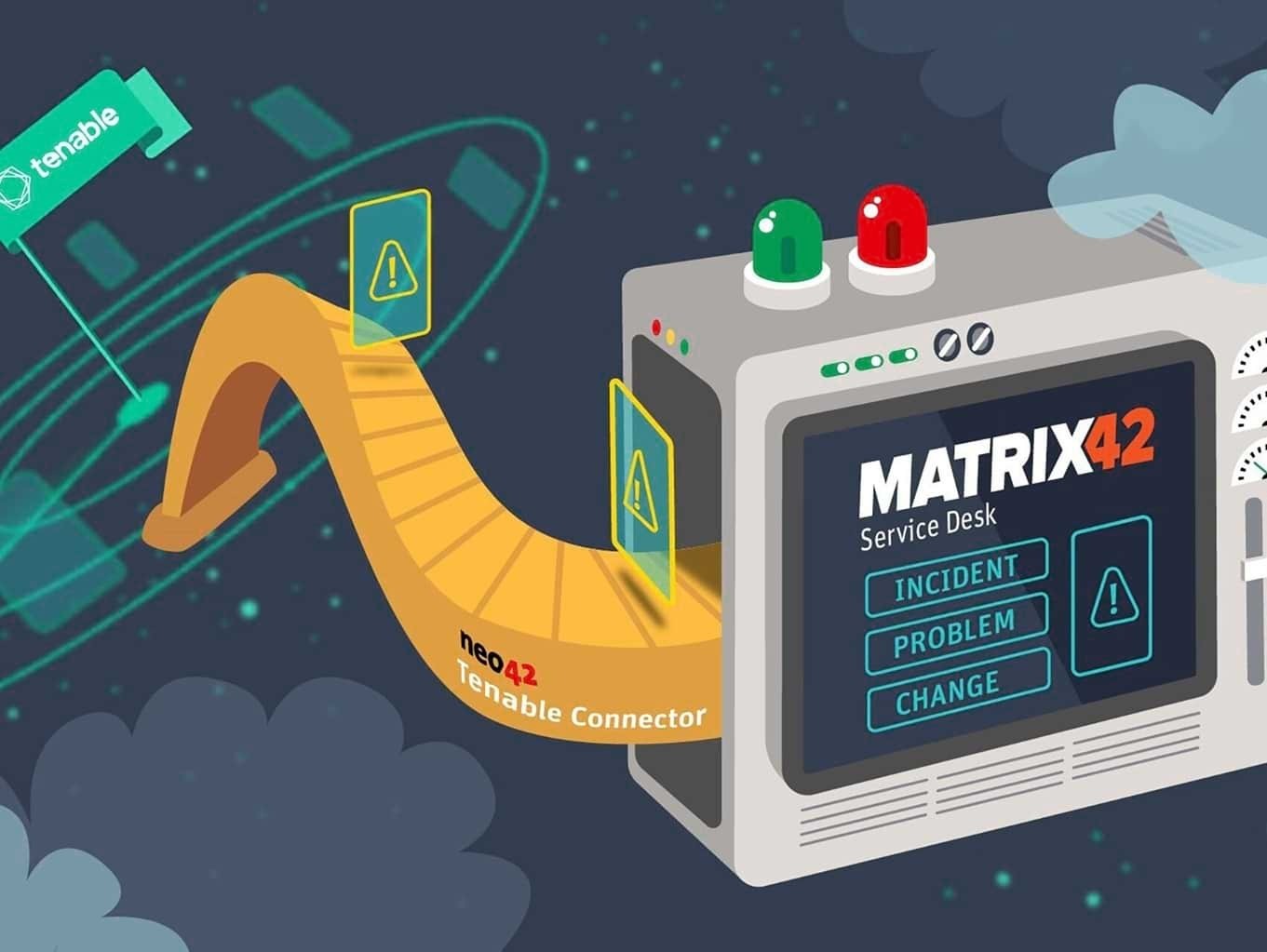 Magazin Tenable: Neues Interface zum Matrix42 Service Desk