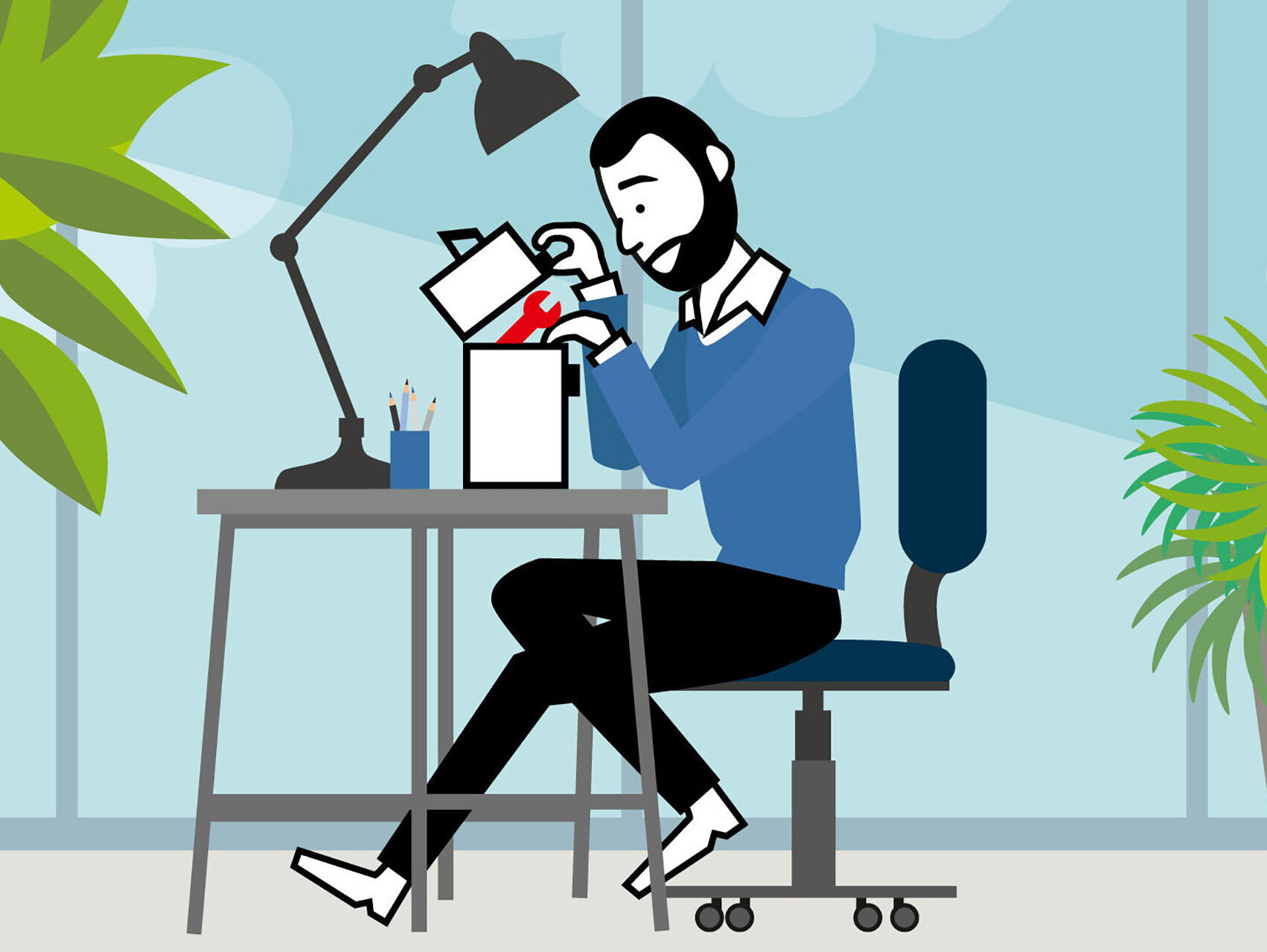 Magazin neues Werkzeug in der neo42 Toolbox E fuer Matrix42 Empirum