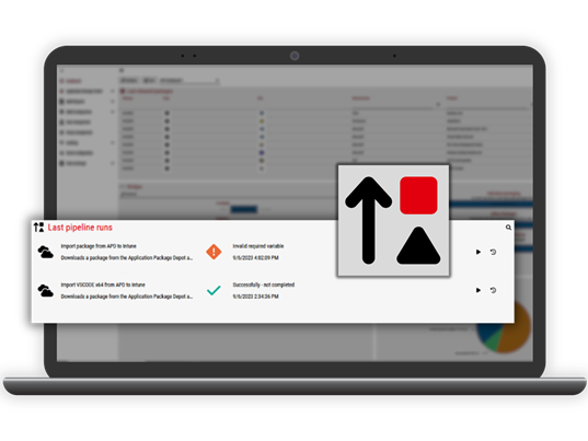 Mockup Application Package Depot Bild Schritt 3