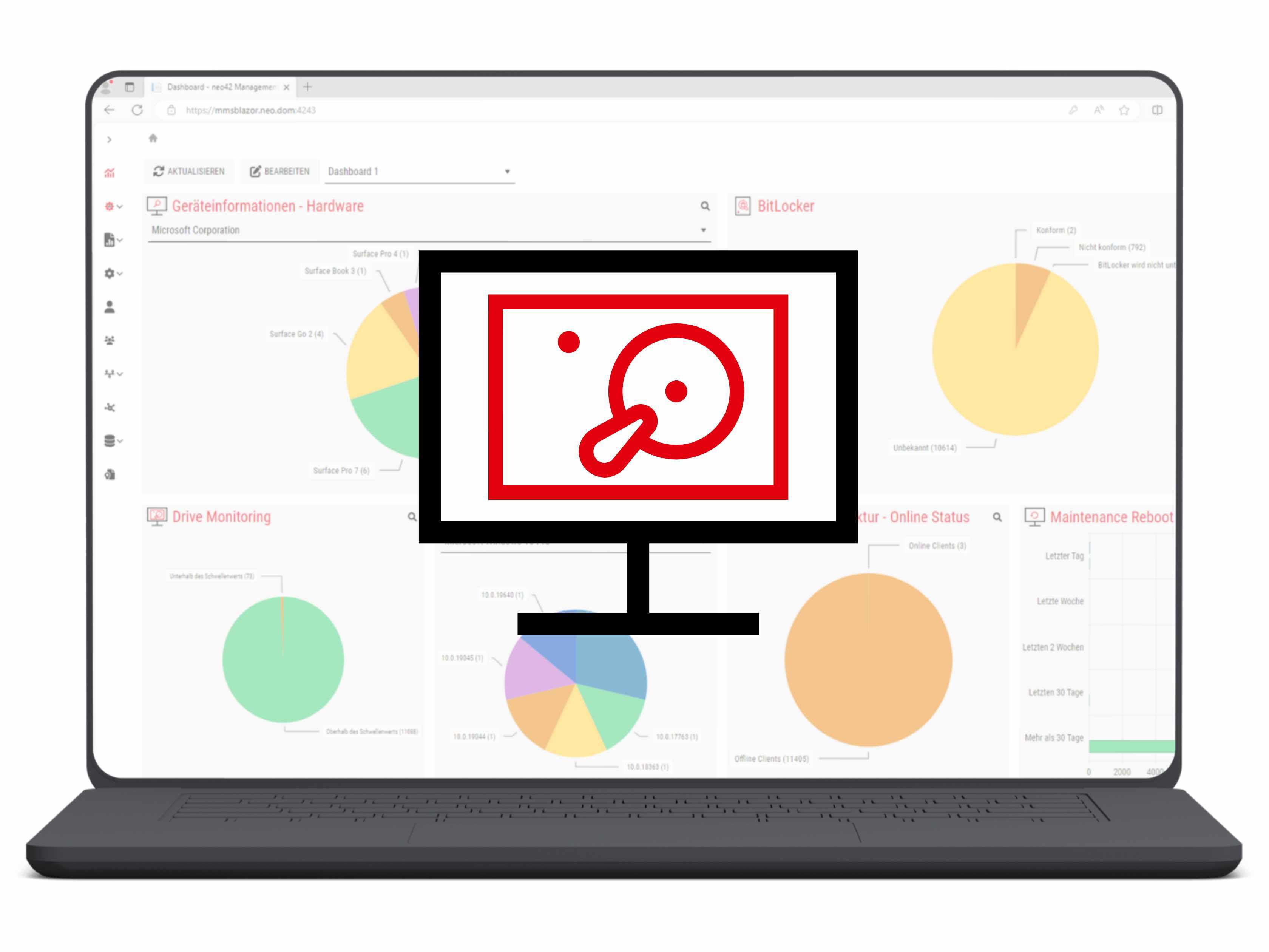 Mockup Drive Monitoring Management Service