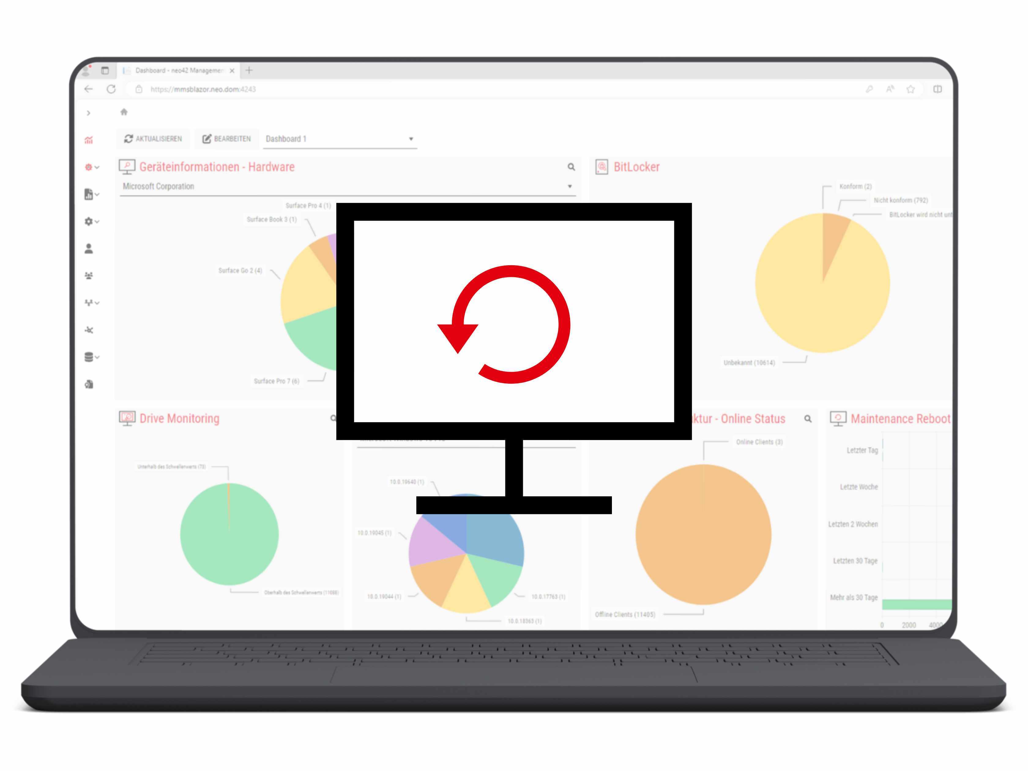 Mockup Maintenance Reboot Management Service