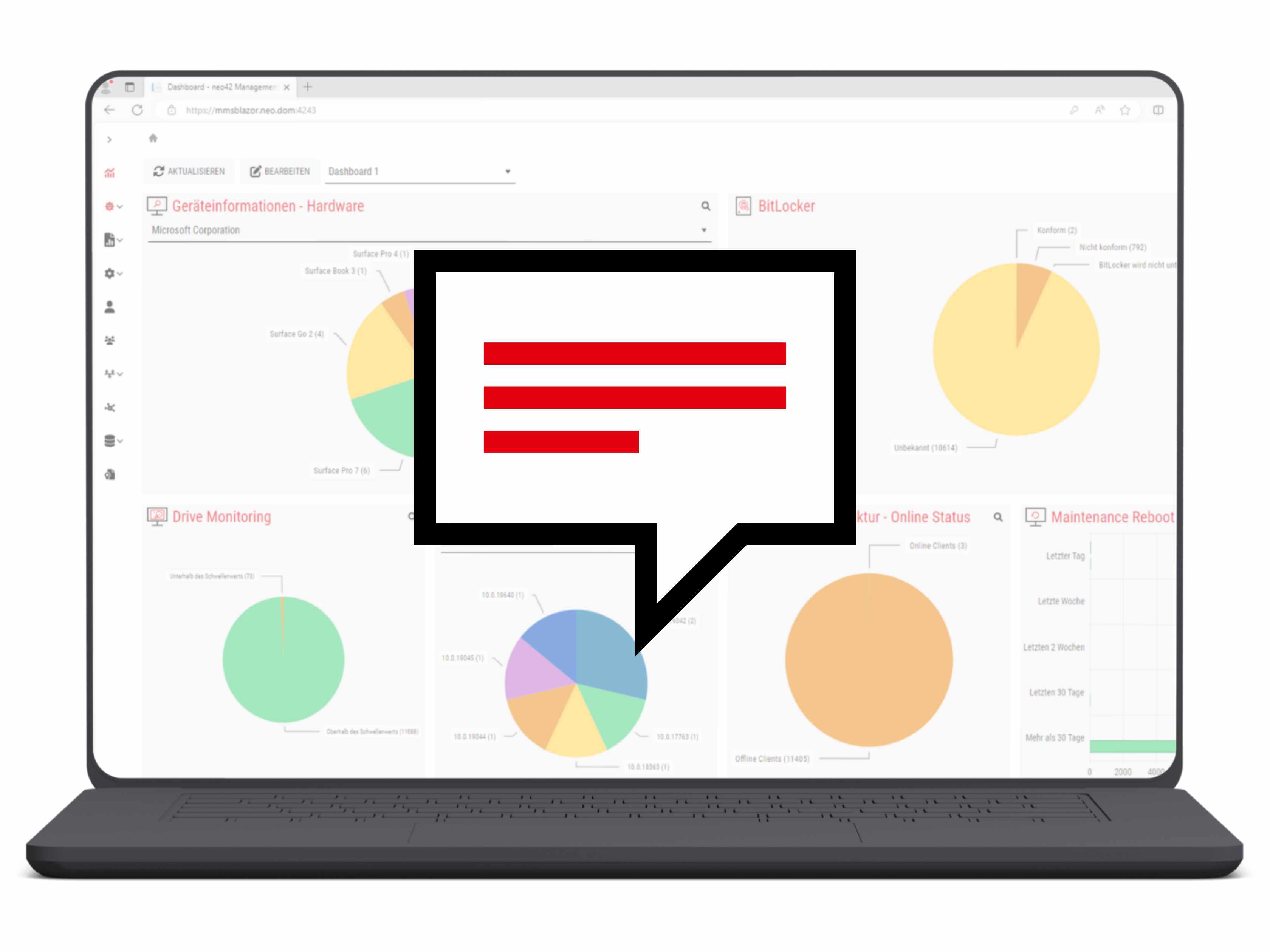 Mockup Notification Center Management Service