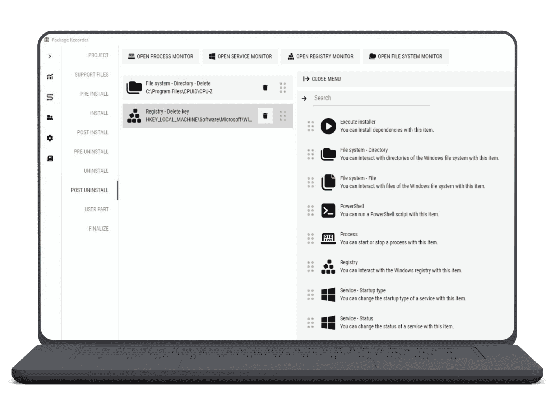 Mockup Package Recorder 3