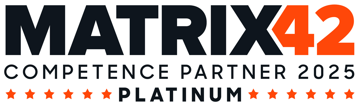 Partner Batch Matrix42 Competence Partner 2025 Platinum